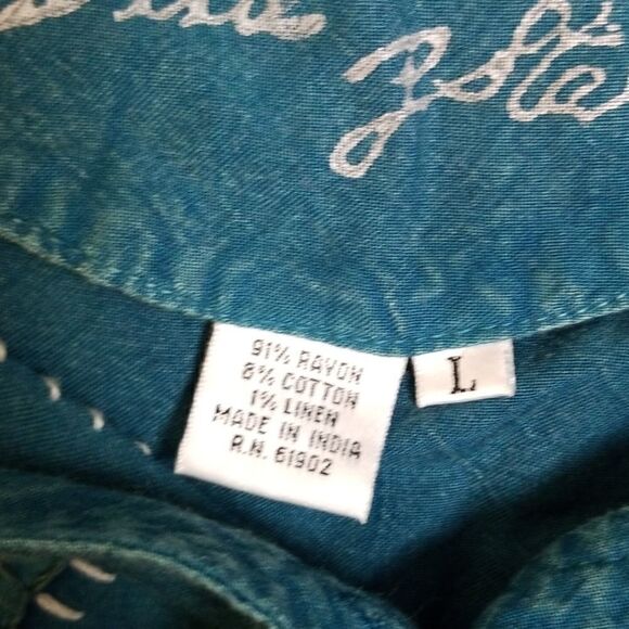 Country Wear 2000 Casuals Tropical Shirt - Picture 7 of 7